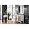 James Martin Vanities Addison 36in Single Vanity, Glossy White w/ 3 CM Ethereal Noctis Top E444-V36-GW-3ENC - alternate 5